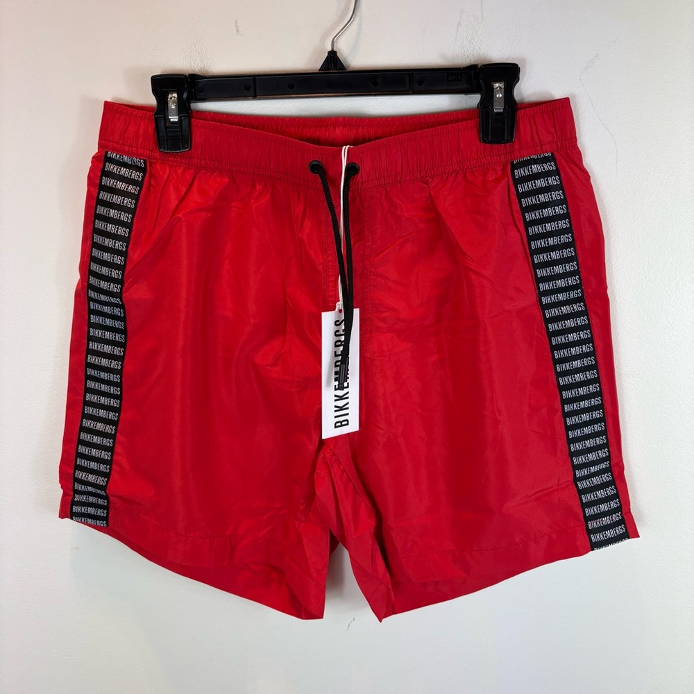 BIKKEMBERGS Tape Medium Boardshorts Swim Trunks